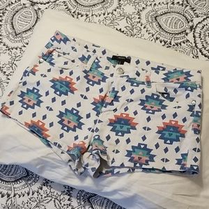 Forever 21 Aztec Shorts